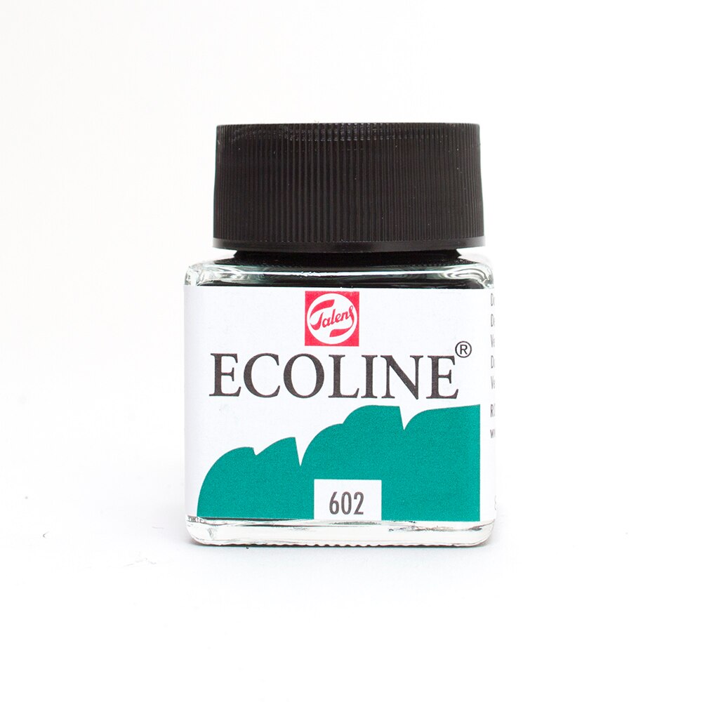 Ecoline, Liquid, Watercolor, 30ml, Jar, Deep Green